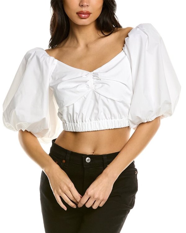 Cropped Sweetheart Top