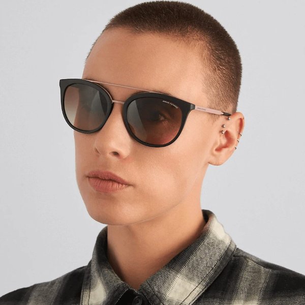 Try-on the ARMANI EXCHANGE AX4068S at glasses.com