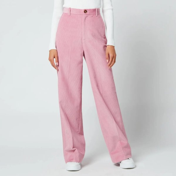 直筒休闲裤 粉色