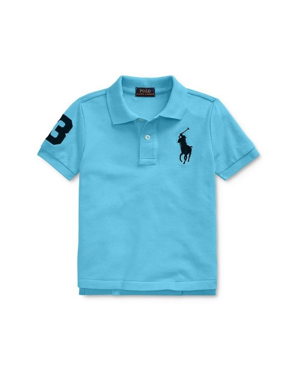 Boys' Classic Fit Mesh Polo Shirt - Little Kid