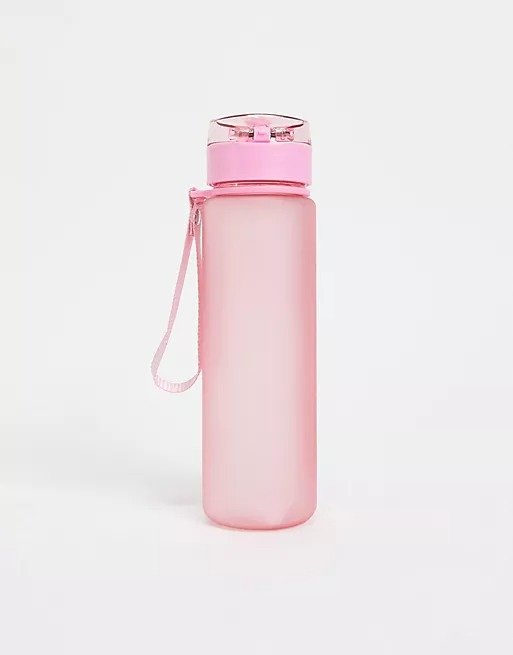 water bottle in pink | ASOS