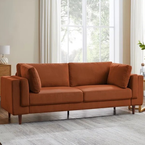 Kraz 85'' Upholstered Sofa