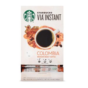 Starbucks VIA Ready Brew Colombia Coffee, 50-Count
