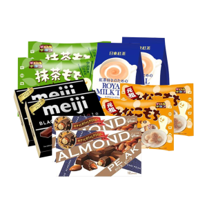 超后一天：日本网红零食大礼包热卖中 收日东奶茶、AGF咖啡、明治巧克力