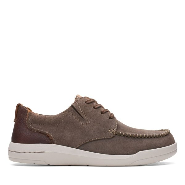 Driftway Low Taupe Suede