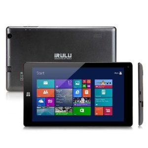 iRULU Win 10 New 8.9" Tablet PC Quad Core 16GB Notebook Dual Cams Tablet