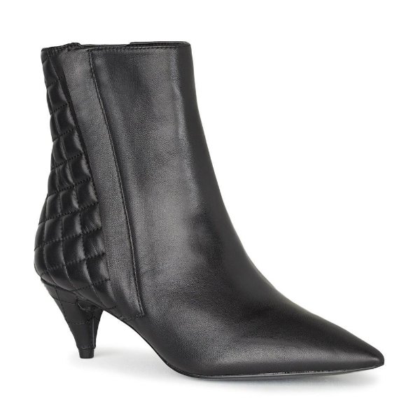 FRANCINE CONE TOE QUILTED BOOTIE