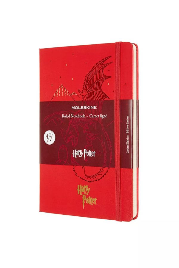 Harry Potter Dragon Limited Edition Large Ruled Hard Cover Notebook