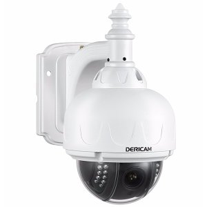Dericam HD 960P Outdoor Weatherproof Wi-Fi Surveillance IP Camera, 4x Optical Zoom