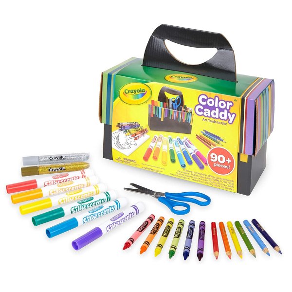 Crayola Color Caddy Art Set Craft Supplies