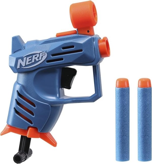 Elite 2.0 Ace SD-1 Dart Blaster, 2Elite Darts, Pull Down Priming,Blasters, Kids Outdoor Toys for 8 Year Old Boys and Girls and Up, Dart Storage