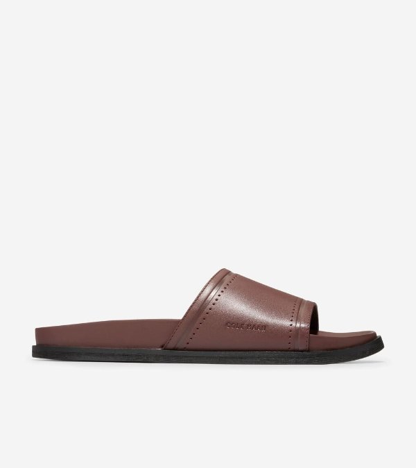 Men's Modern Classics Slide Sandal in Brown | Cole Haan