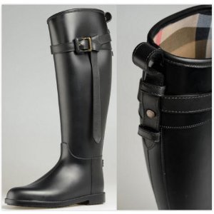 Burberry Rubber Riding Boot On Sale @ Nordstrom