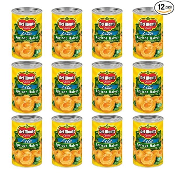 淡糖浆桃子罐头 15oz 12罐