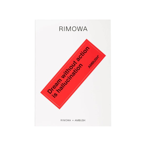 Rimowa x Chaos Hands Off Sticker, Travel Sticker