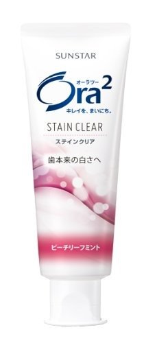 Stain clear paste (Peach leaf mint) (standing tube) 130g (quasi-drugs) by Sunstar