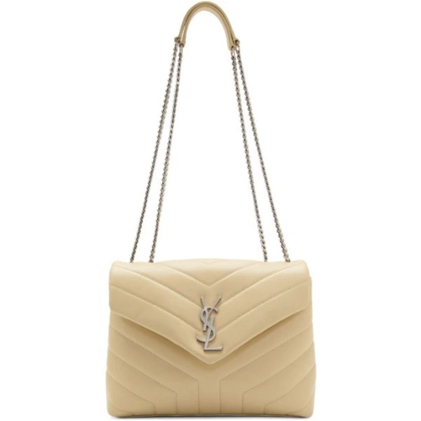 - Beige Small Loulou Bag