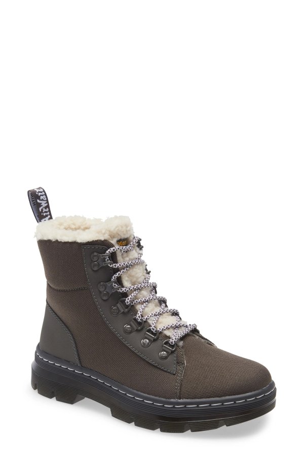 Faux Fur Lined Hiker Boot