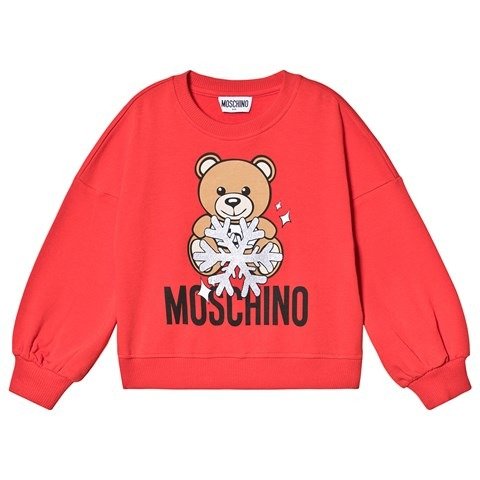 Red Snowflake Bear Branded Sweatshirt | AlexandAlexa