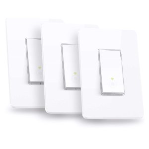 Kasa Smart Light Switch by TP-Link 3-Pack HS200P3