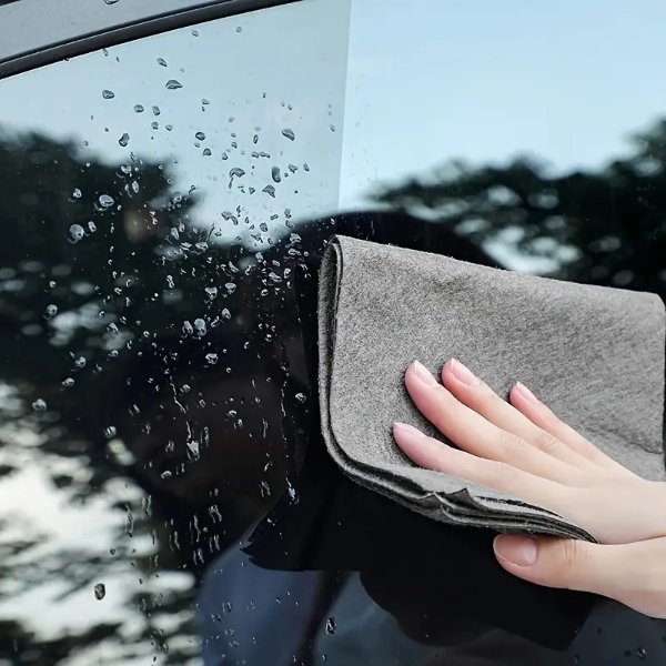 1pc Magic Cloth To Wipe The Mirror And Wipe The Glass | Free Shipping For New Users | Temu