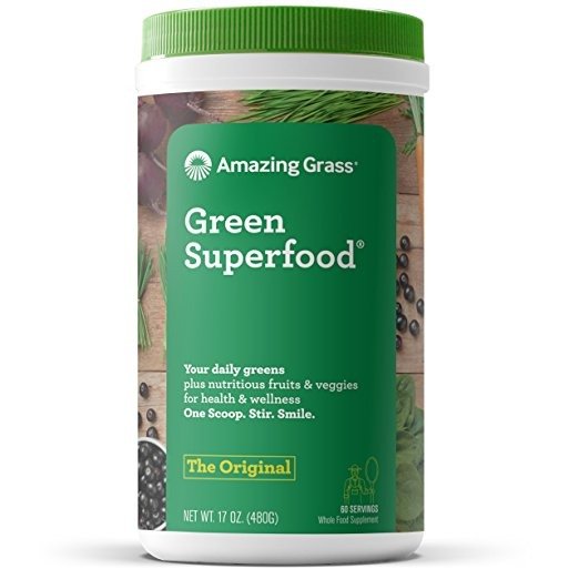 Green Superfood Organic Powder with Wheat Grass and Greens, Flavor: Original, 60 Servings