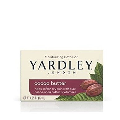 Pure Cocoa Butter & Vitamin E Bar Soap, 4.25 Ounces /120 G (Pack of 1)
