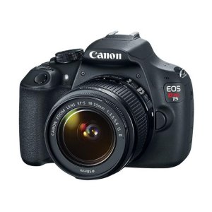 (翻新)佳能Canon EOS Rebel T5单反数码相机 + EF-S 18-55mm镜头