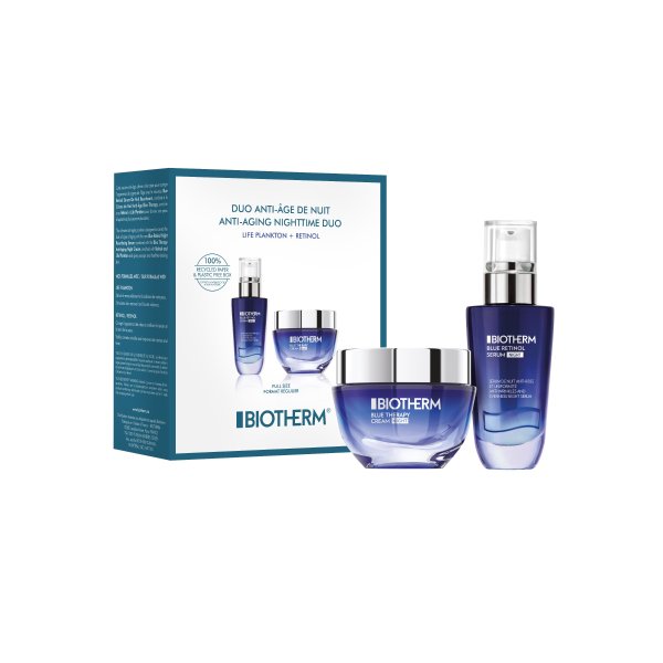 Blue Therapy Retinol Anti Aging Deluxe Set | Biotherm