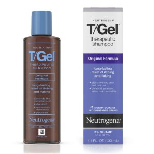 Neutrogena T/Gel Therapeutic Shampoo Original Formula, Dandruff Treatment, 4.4 Fl. Oz