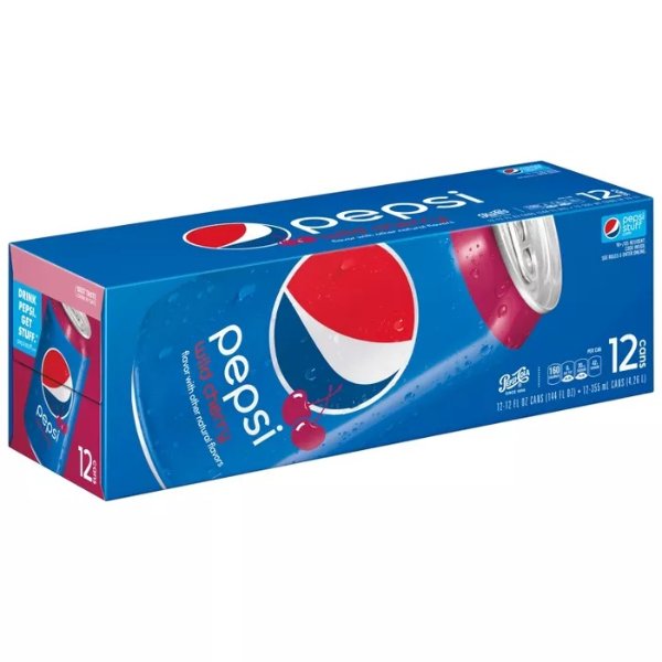 Wild Cherry Cola - 12pk/12 fl oz Cans
