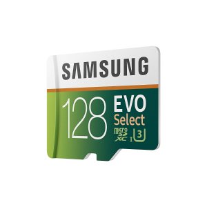 Samsung 128GB EVO Class 10 microSD 闪存卡带适配器