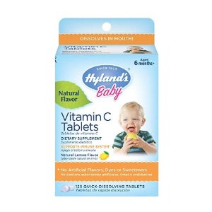 Hyland's Baby Vitamin C Tablets, Natural Dietary Supplement, 125 Count @ Amazon