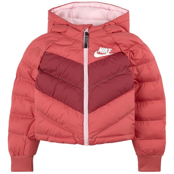 Pink Logo Puffer Jacket | AlexandAlexa