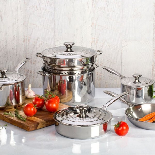 10-Piece Stainless Steel Set