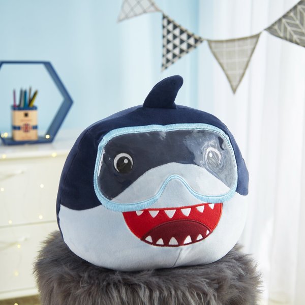 10" 鲨鱼超柔抱枕