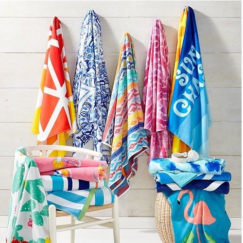 Beach Towels, Created for Macy's Sun Chaser Beach Towel, Created for Macy's Prickly Pear Beach Towel, Created for Macy's Tie Dye Beach Towel, Created for Macy's Global Medallion Beach Towel, Created for Macy's Cocktail Beach Tow