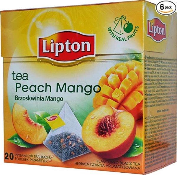 桃子芒果味冰茶 120茶包