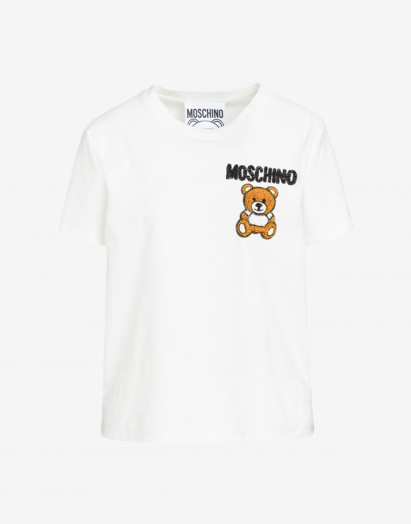 Jersey t-shirt Moschino Teddy Bear - Clothing - Women - Sale - Moschino | Moschino Shop Online