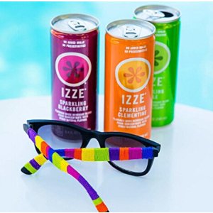 Izze Sparkling Juice, 3 Flavor Variety Pack, 8.4 Ounce (Pack of 24)