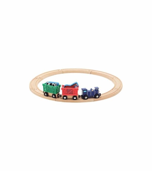 木质火车玩具套装