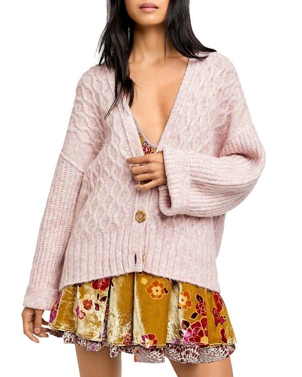 Molly Cable Knit Cardigan