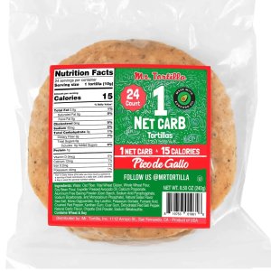 Mr. Tortilla - Low Carb Tortillas 24 Count (Pack of 1)