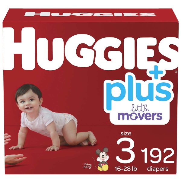 Plus Diapers Sizes 3 - 6