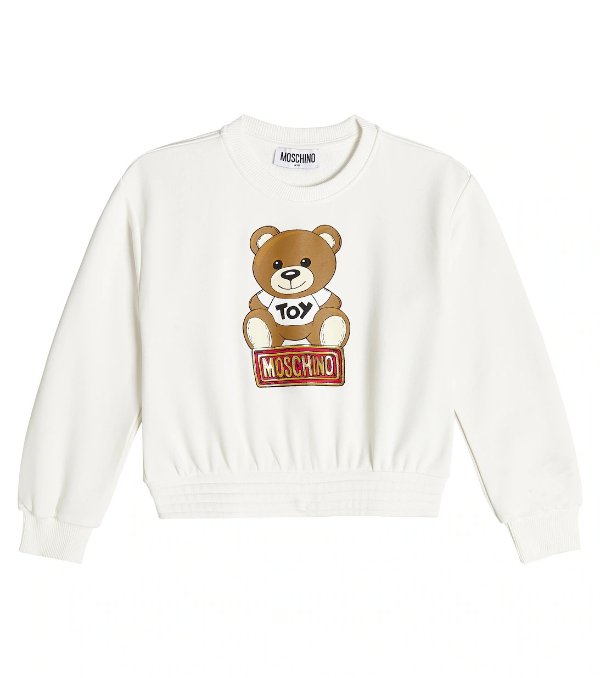 Teddy Bear cotton-blend sweatshirt