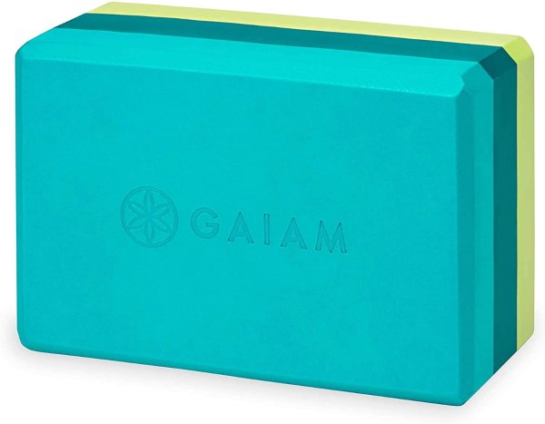 Yoga Block - Supportive Latex-Free EVA Foam Soft Non-Slip Surface for Yoga, Pilates, Meditation