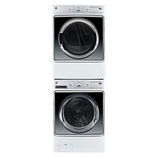 Elite Front-Load Laundry 5.2 Gas Dryer Bundle - White (Available in select cities only)