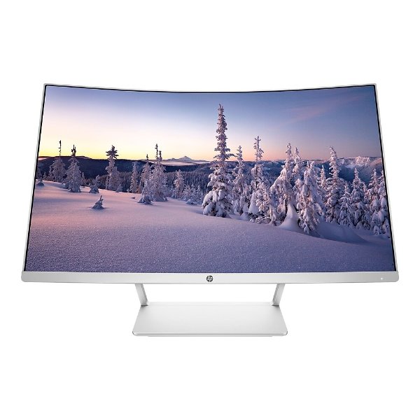 27 Monitor, 27" Curved LED Backlit Monitor (HDMI, Displayport), Pike Silver