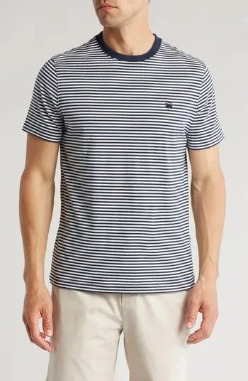 Feeder Stripe Cotton T-Shirt