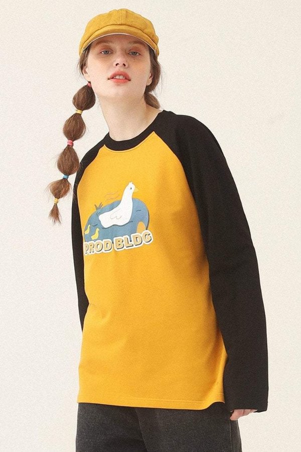 Ducks Varsity 长袖T恤